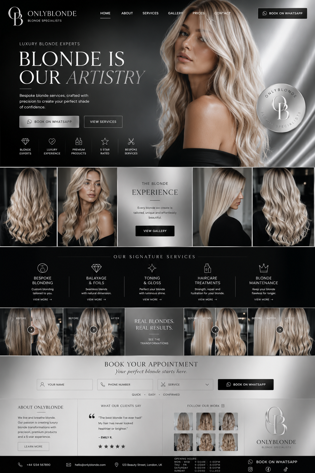Premium Glasgow Web Design Example